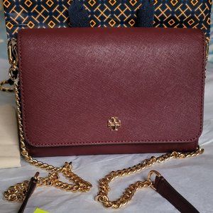 Tory Burch Emerson Chain Wallet NWT